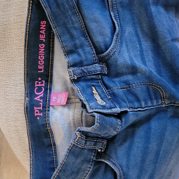 Little girls size 10 jeans bundle Hudson jeans, old navy,  children's place - Picture 6 of 7